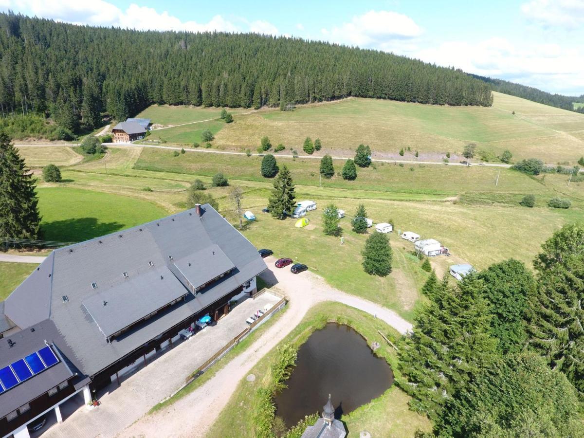 Ferienwohnung Zum Wilden Michel Linach Exterior foto
