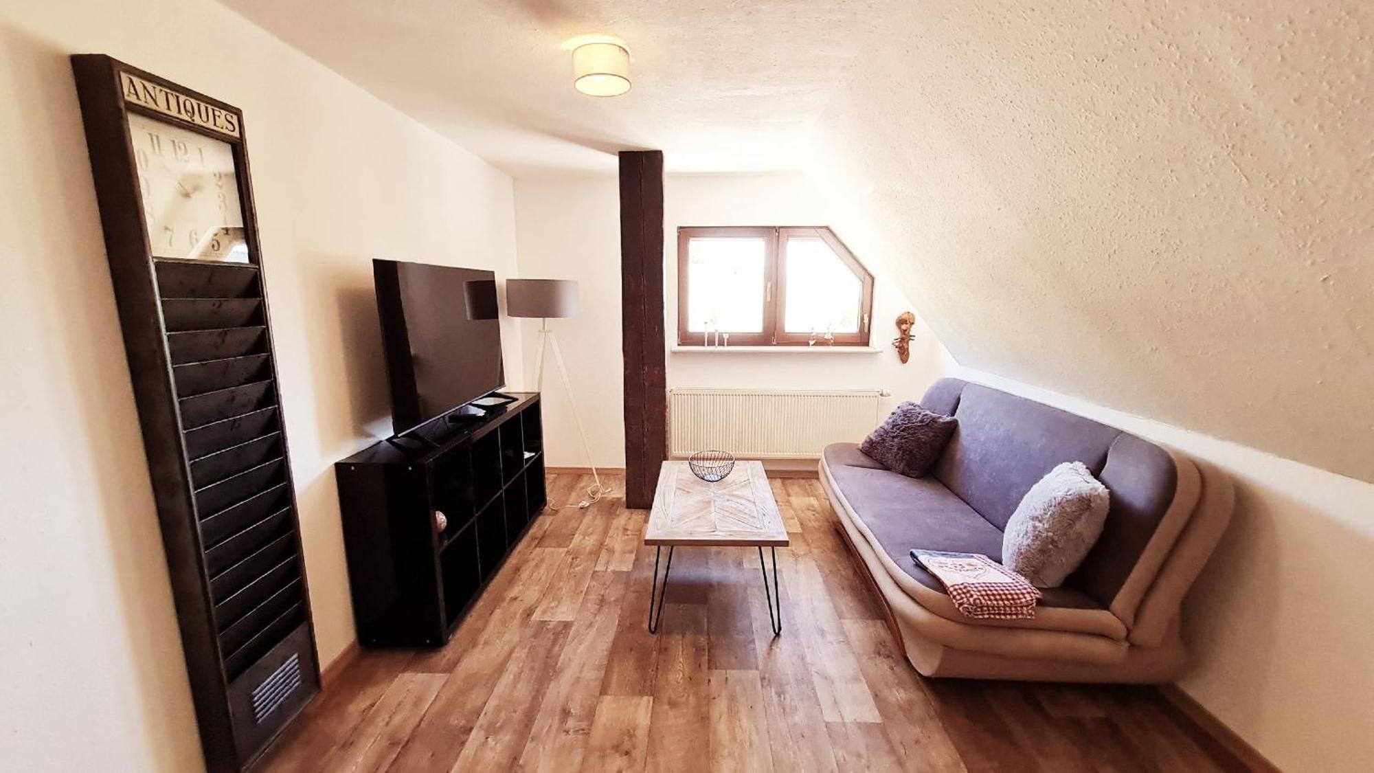 Ferienwohnung Zum Wilden Michel Linach Exterior foto