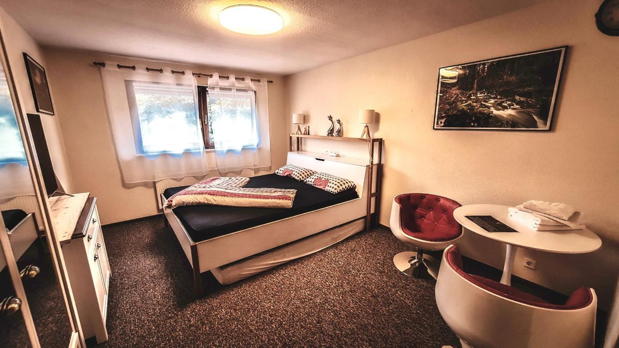 Ferienwohnung Zum Wilden Michel Linach Exterior foto