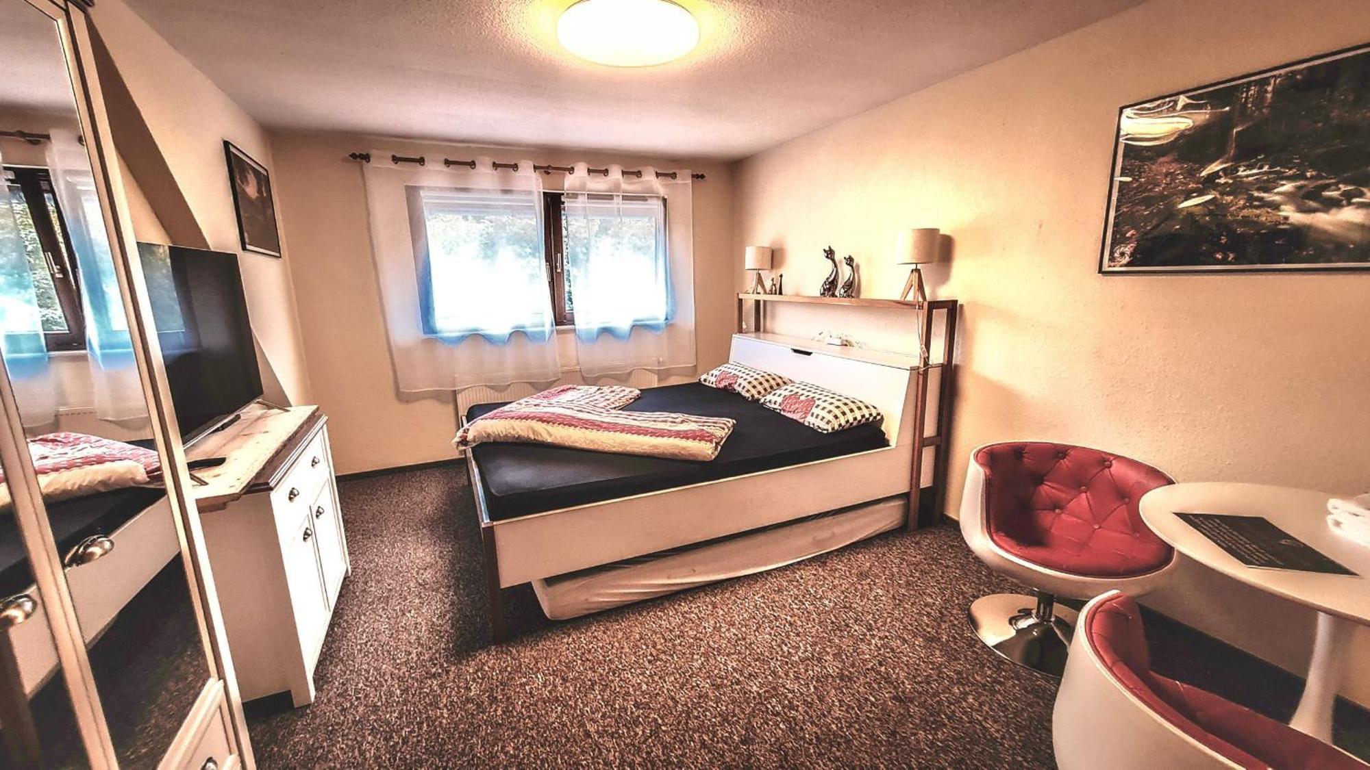 Ferienwohnung Zum Wilden Michel Linach Exterior foto