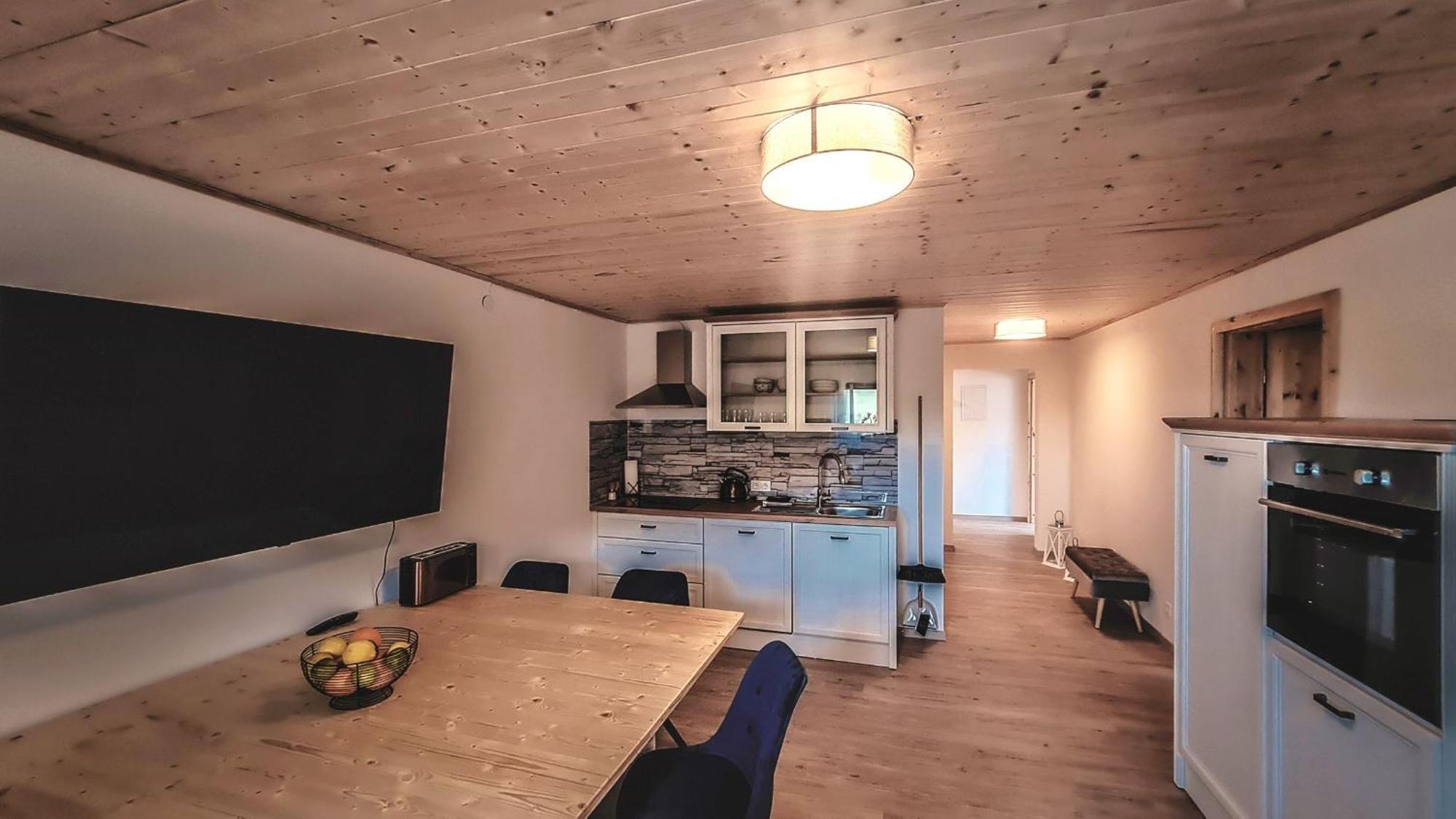 Ferienwohnung Zum Wilden Michel Linach Exterior foto