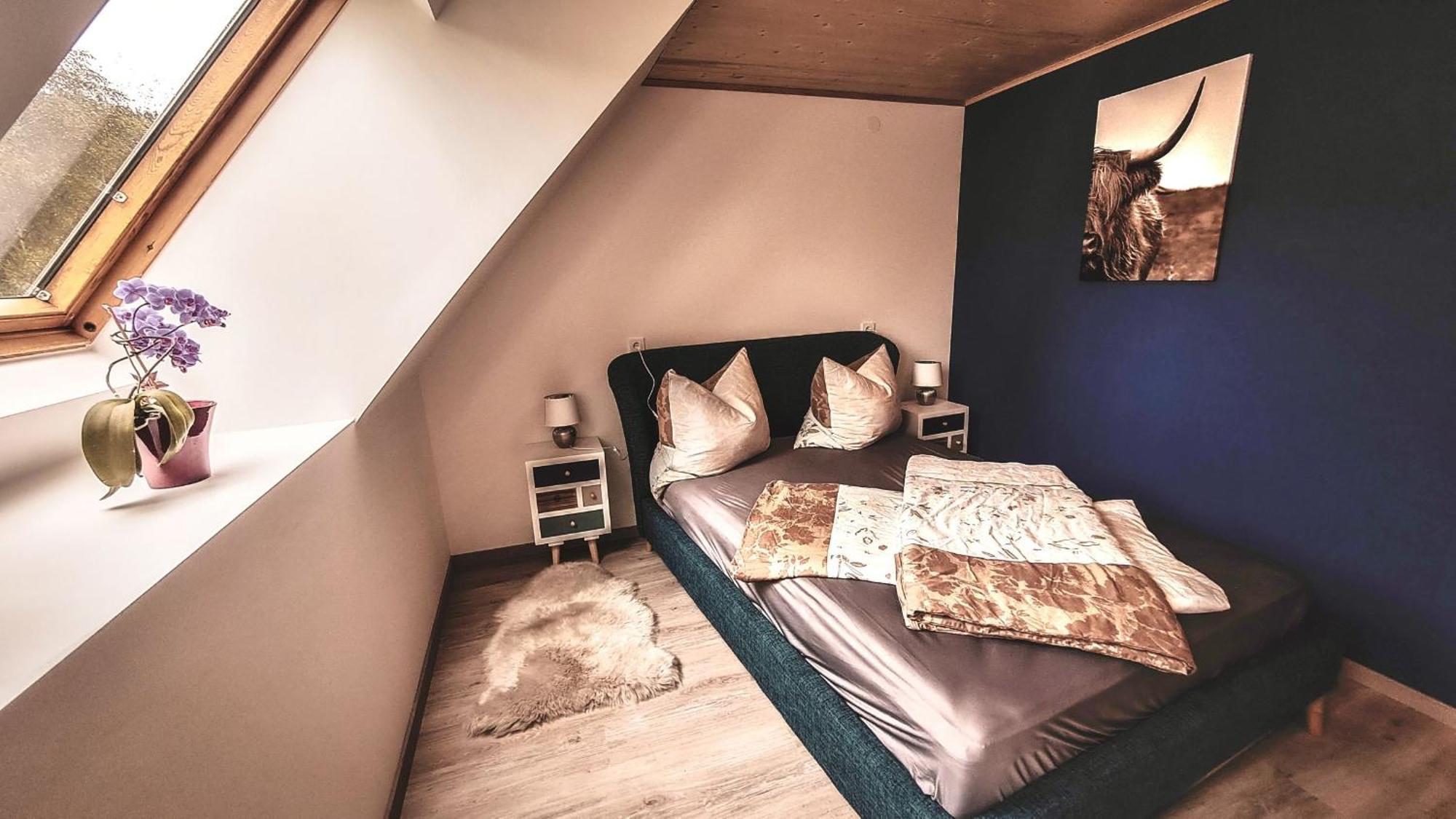 Ferienwohnung Zum Wilden Michel Linach Exterior foto